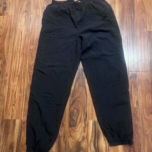 VTG Nike Men's Black Sweat Pants - Light Weight - Large